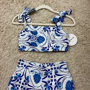 NWT two piece “SHEIN vacay” set
